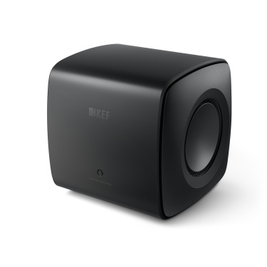 De Radiobeurs KEF KC62 carbon zwart front De Radiobeurs KEF KC62 carbon zwart front