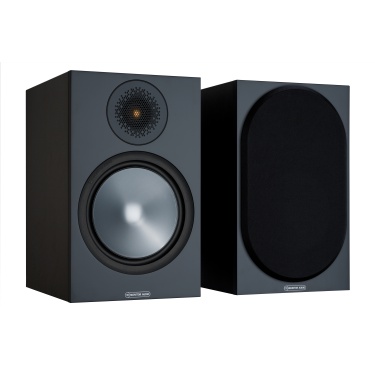 De Radiobeurs Monitor Audio Bronze 100 zwart front ma_bronze_100_iso_pair_black