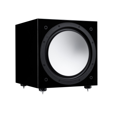 De Radiobeurs Louter - Monitor Audio Silver W-12 6G hoogglans zwart De Radiobeurs Louter - Monitor Audio Silver W-12 6G hoogglans zwart
