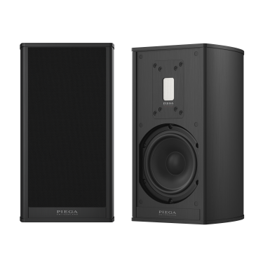 De Radiobeurs Piega Premium 301 Wireless zwart front piega-premium-301-wireless-gen2_black_duo_transparent