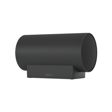 De Radiobeurs Piega Sub Medium Wireless RX zwart front piega_sub-medium_black_2-cover