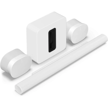 De Radiobeurs Louter - Sonos Arc Ultra ultieme thuisbioscoop set wit