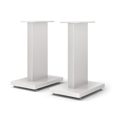 De Radiobeurs Kef S3 Floor Stand wit front stand_wit