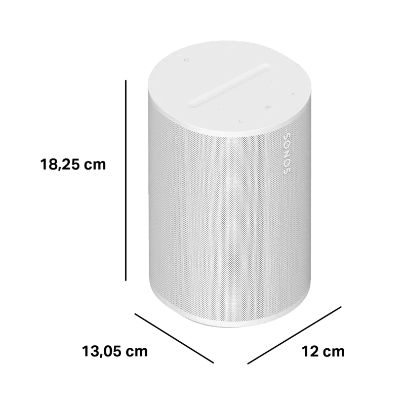 De Radiobeurs Sonos ERA 100 wit front