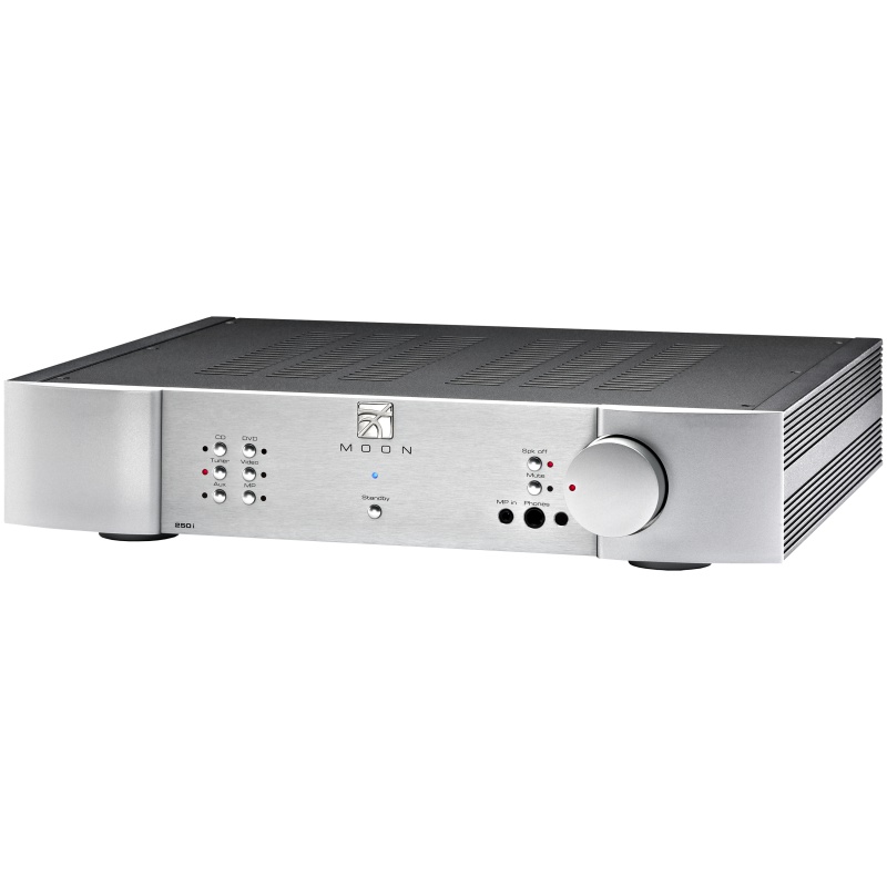 De Radiobeurs MOON 250i front zilver