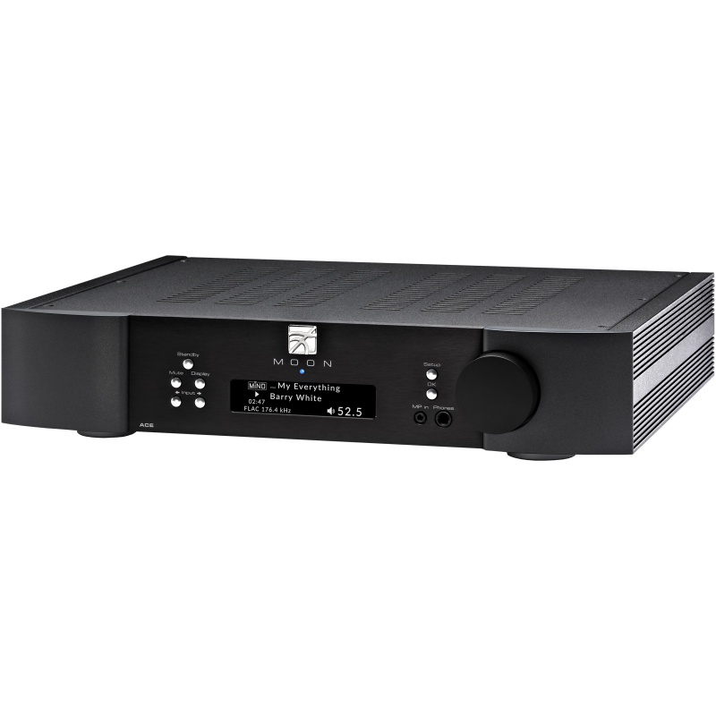 De Radiobeurs Moon front zwart