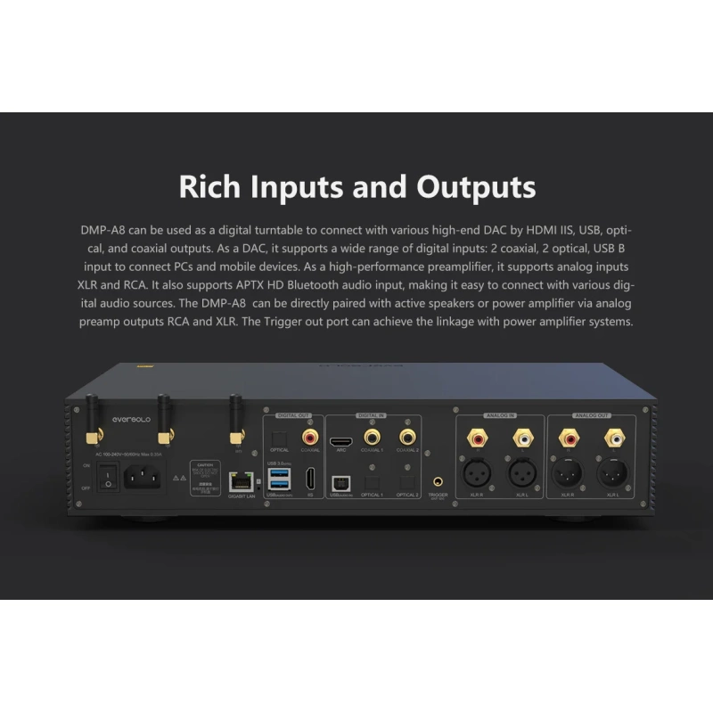 De Radiobeurs Eversolo DMP-A8