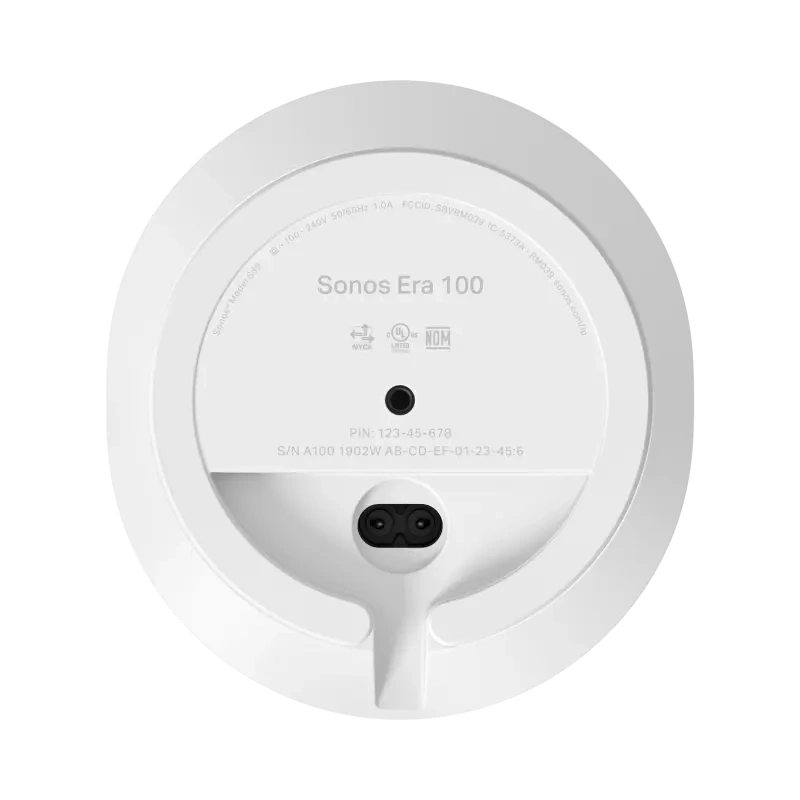 De Radiobeurs Sonos ERA 100 wit front-2000x2000