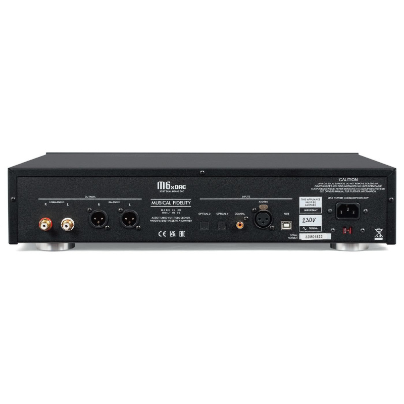 De Radiobeurs Louter - Musical Fidelity M6x DAC zwart