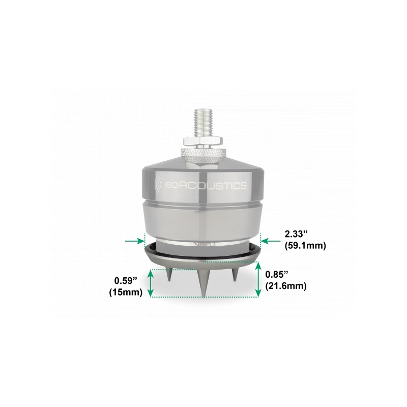 De Radiobeurs IsoAcoustics GAIA I Carpet Spikes