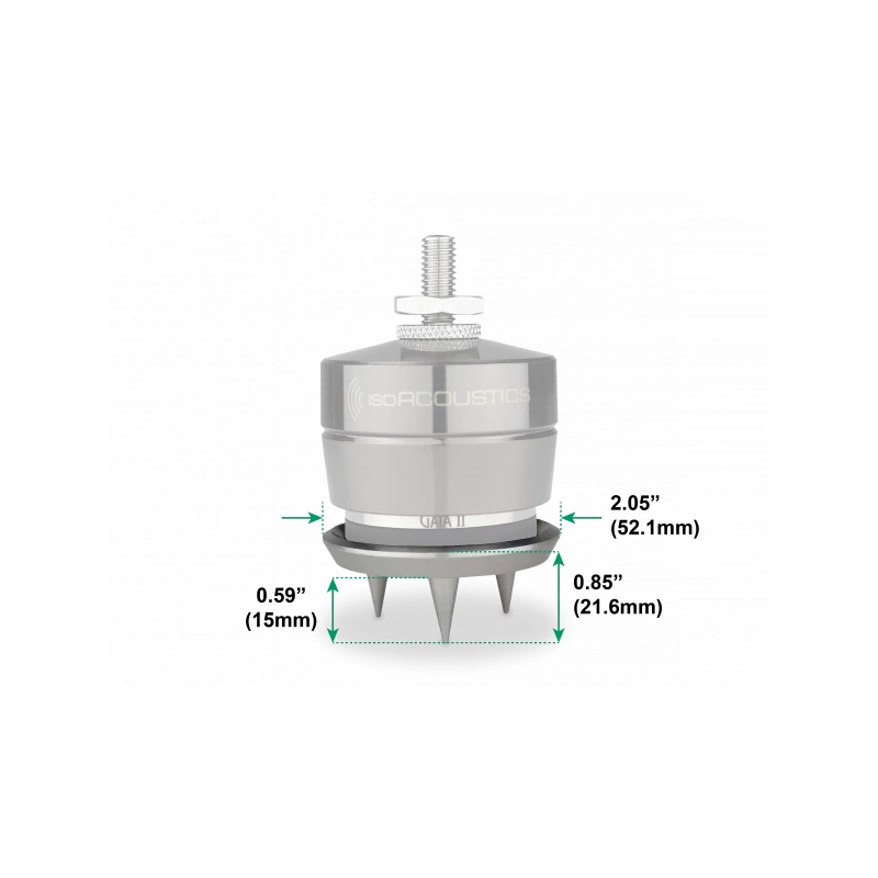 De Radiobeurs IsoAcoustics GAIA II Carpet Spikes