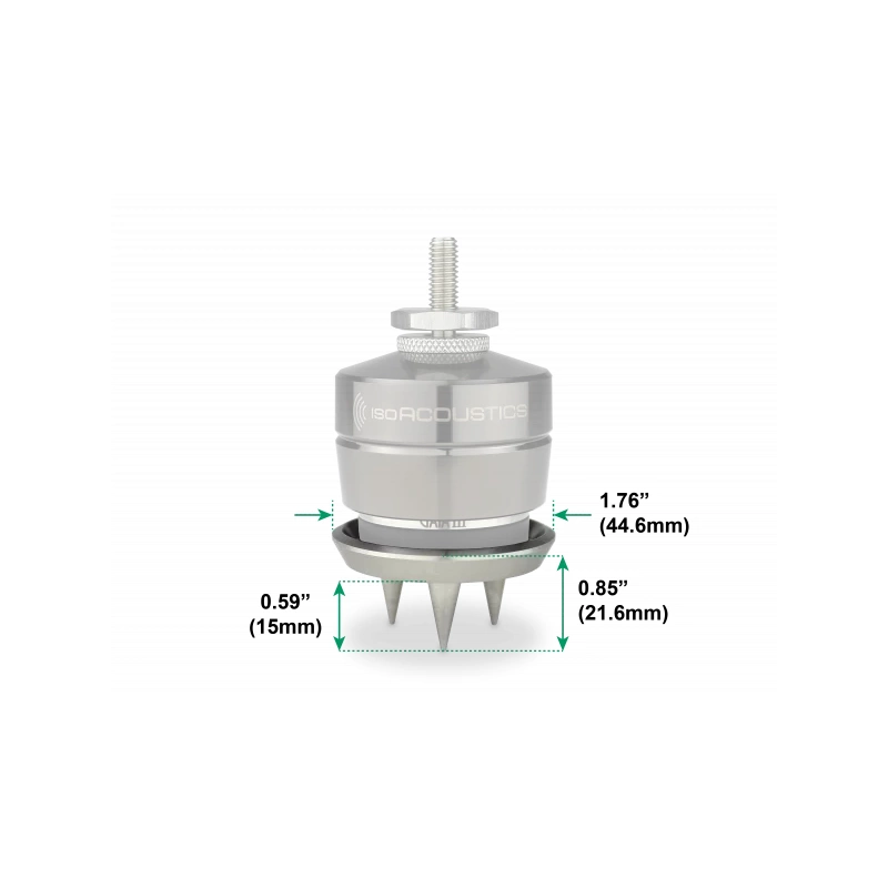 De Radiobeurs IsoAcoustics GAIA III Carpet Spikes