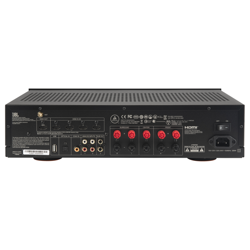 De Radiobeurs Louter JBL MA310 back