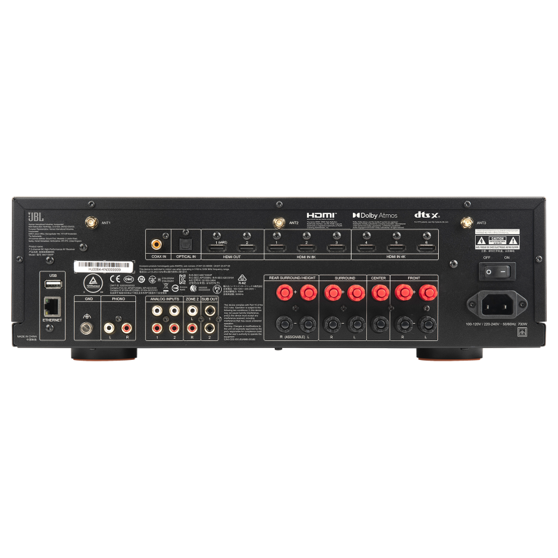 De Radiobeurs JBL MA7100HP wit