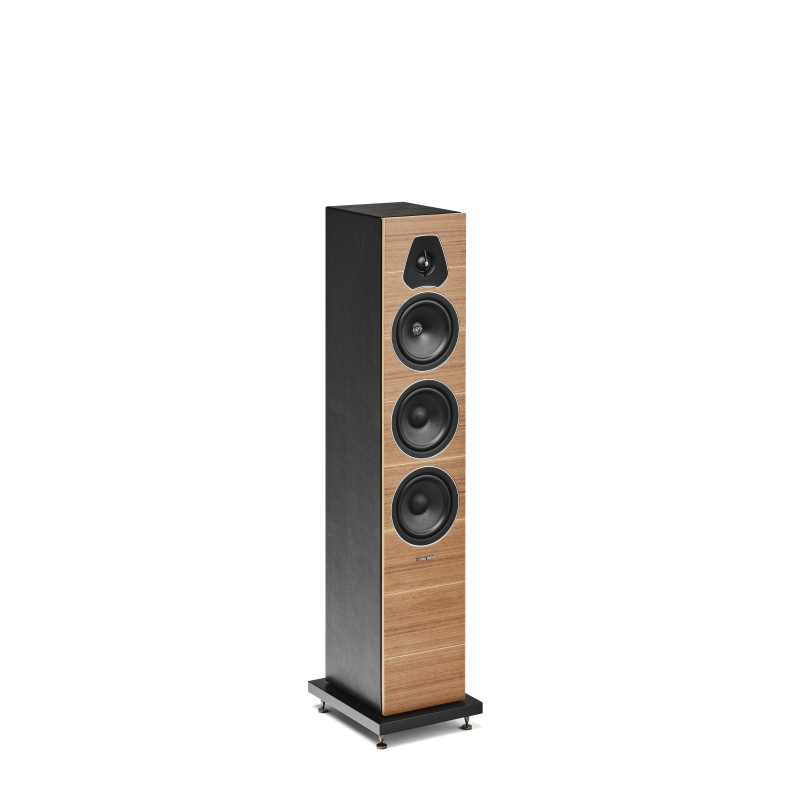 De Radiobeurs Sonus faber Lumina III walnoot 