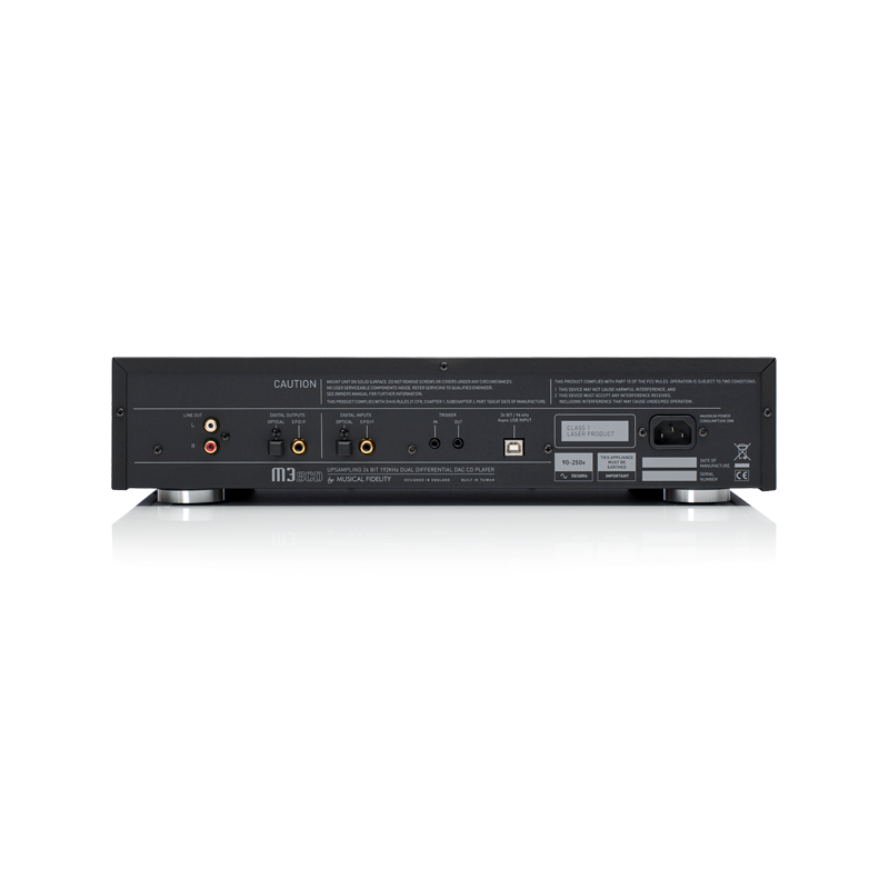 De Radiobeurs Louter - Musical Fidelity M3scd zilver