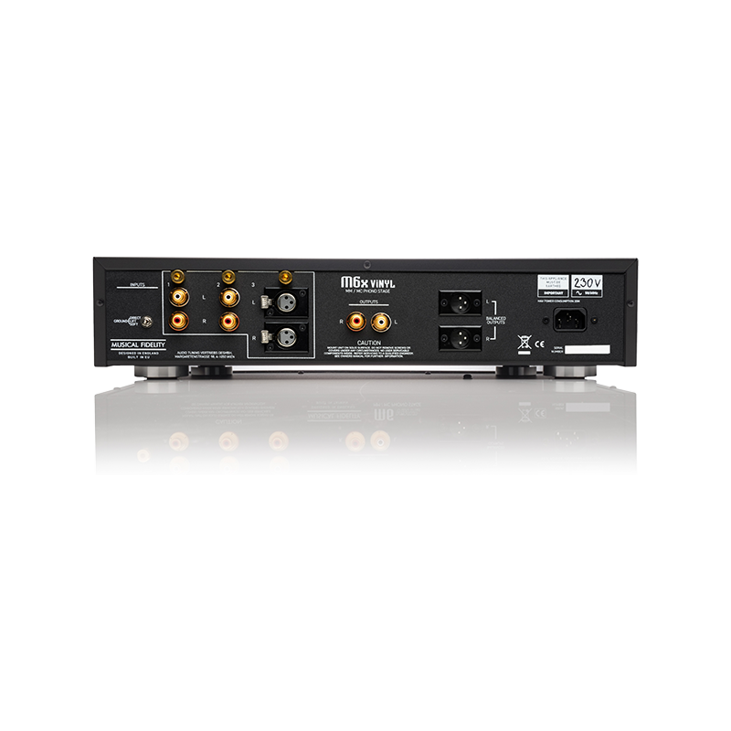 De Radiobeurs Louter - Musical Fidelity M6x Vinyl zwart