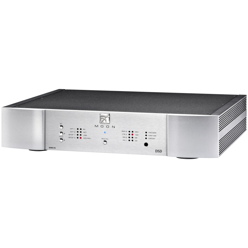 De Radiobeurs MOON 280D front zilver