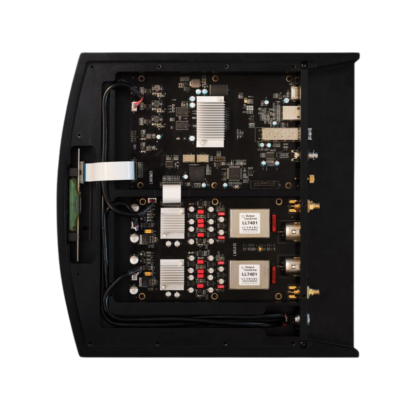 De Radiobeurs Lumin X1 zwart inside