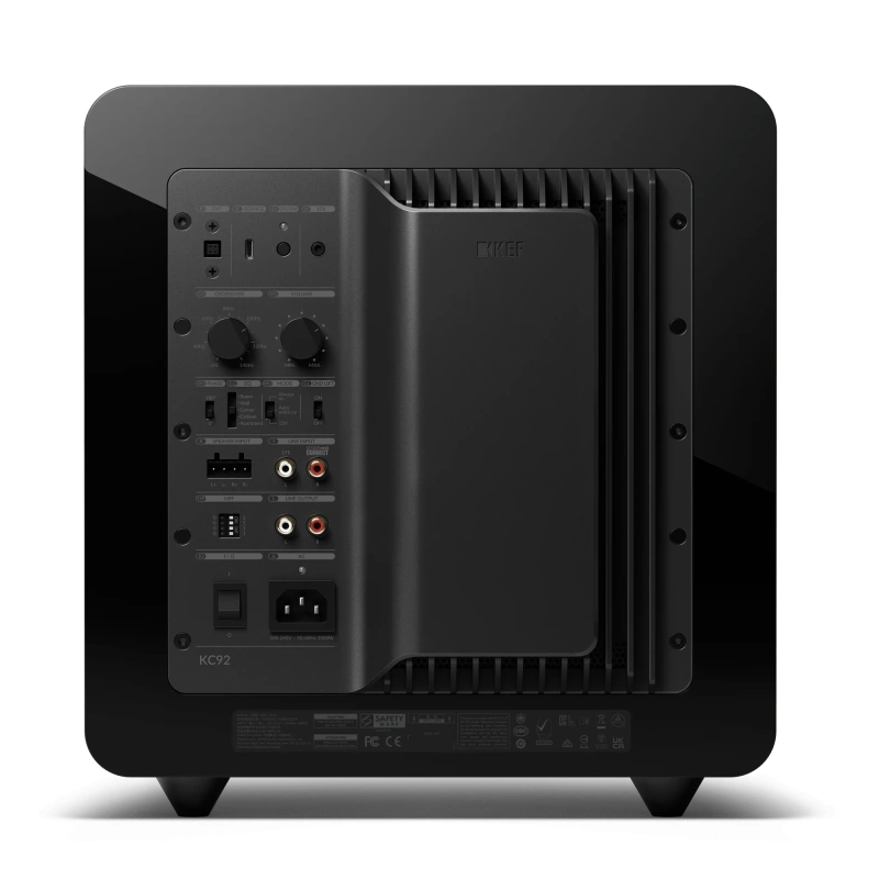 De Radiobeurs KEF KC92 zwart