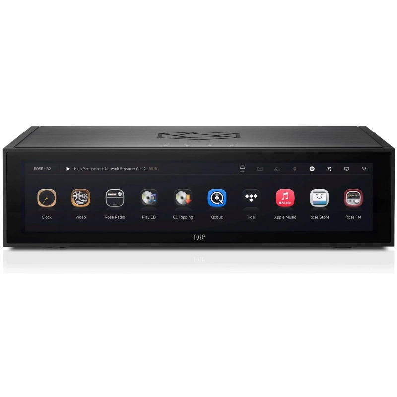 De Radiobeurs Louter - Hifi Rose RS151 zwart