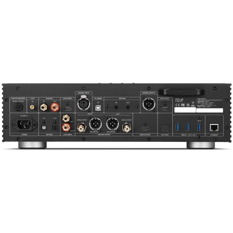 De Radiobeurs Louter - Hifi Rose RS151 zwart