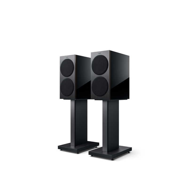 reference_1_meta_perspective_front_in_pair_grille_on_with_stand_high_gloss_black_copper