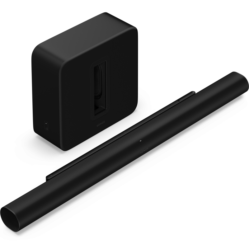 De Radiobeurs Louter - Sonos Arc Ultra met Sonos Sub Gen4. set zwart
