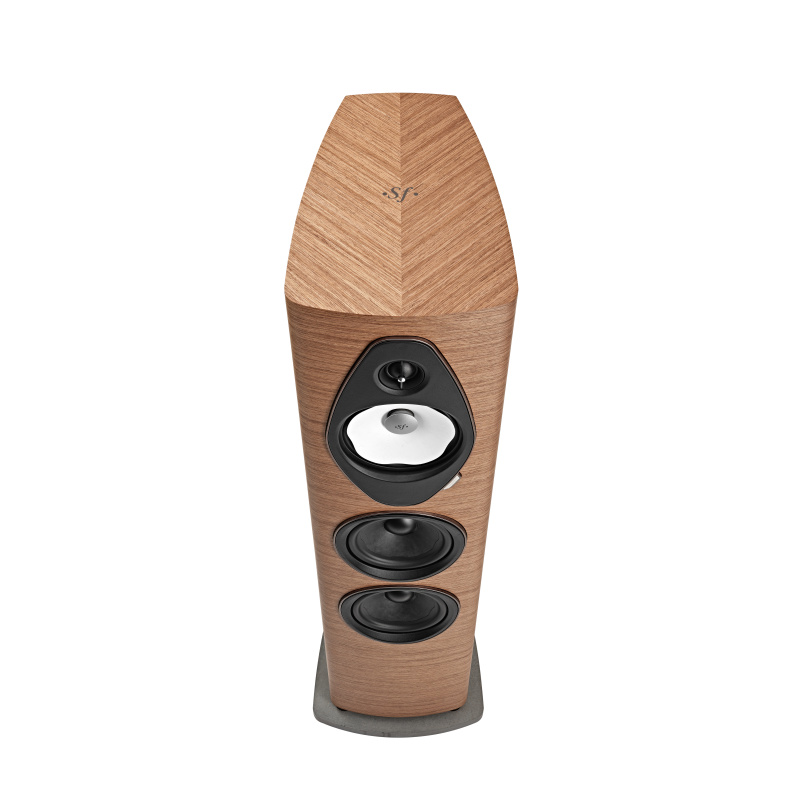 De Radiobeurs  Sonus Faber Sonetto V G2 walnoot